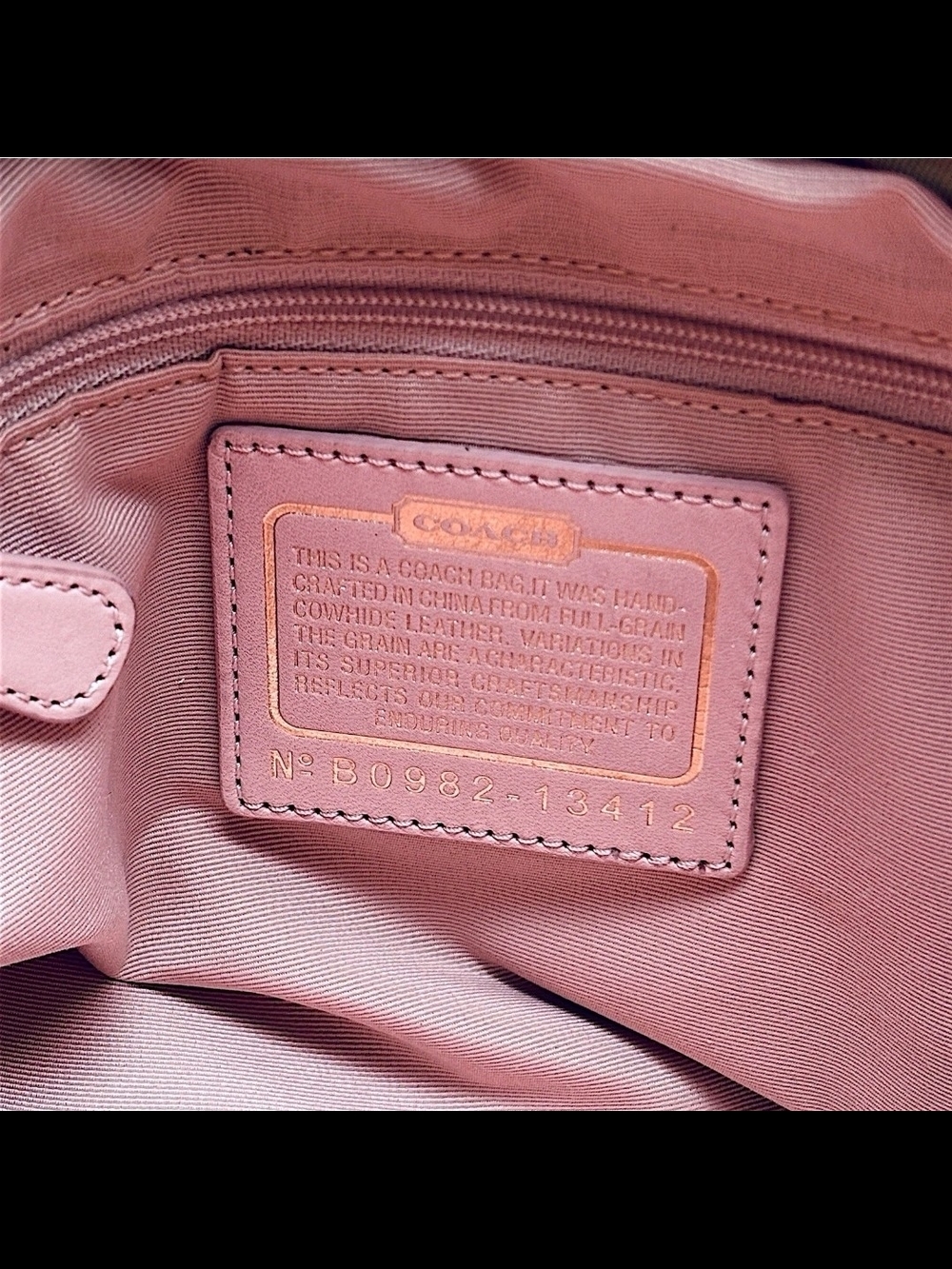 Coach PARK RARE NWOTS 2009 Pink W/Rosegold Hardware - Picture 7 of 12